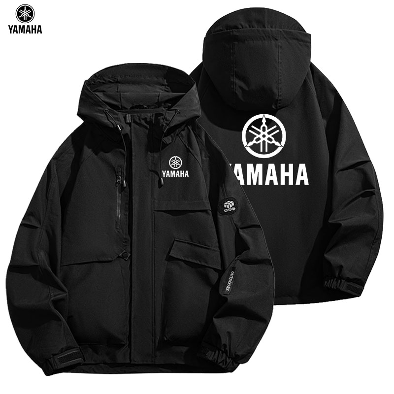 Fishing Jacket Waterproof - Jaket Hiking Pria Yamaha Ukuran Besar,