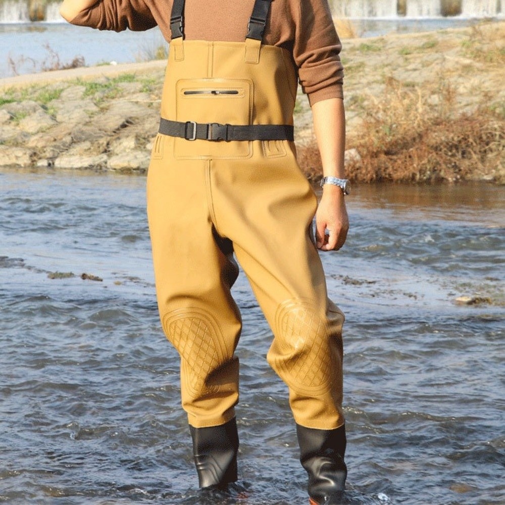 Setelan Memancing PVC Tahan La - Fishing Pants Waterproof ulasan dan harga
