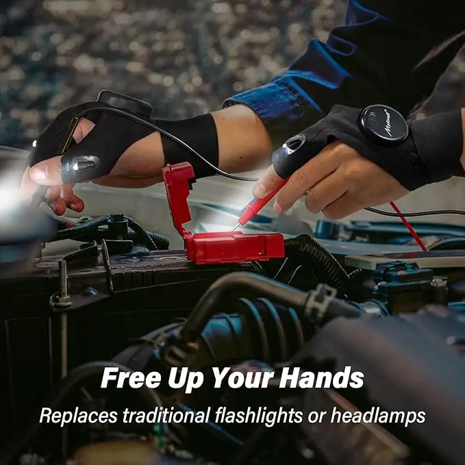 Sarung Tangan LED Pria – Sarun - Fishing Gloves ulasan dan harga