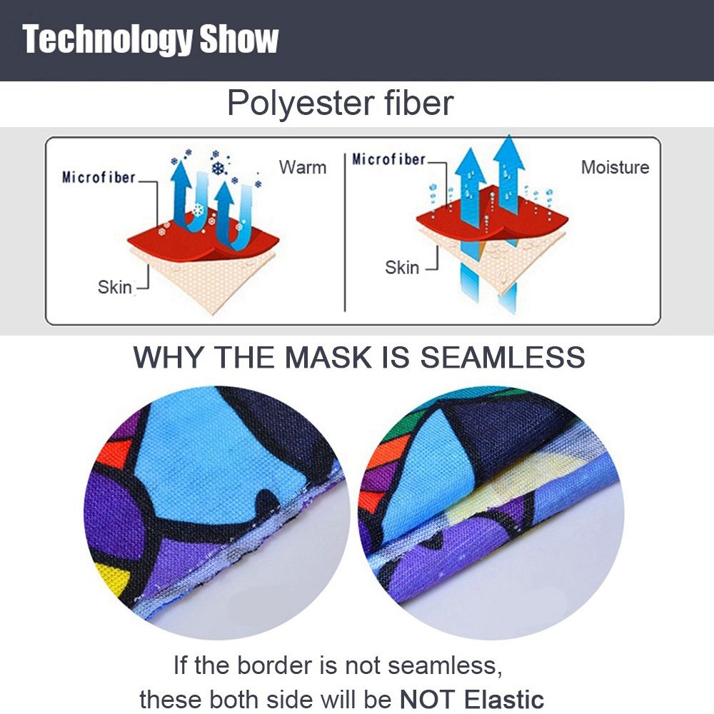 Aksesoris Penghangat Leher, Ik - Fishing Mask Sun Protection ulasan dan harga